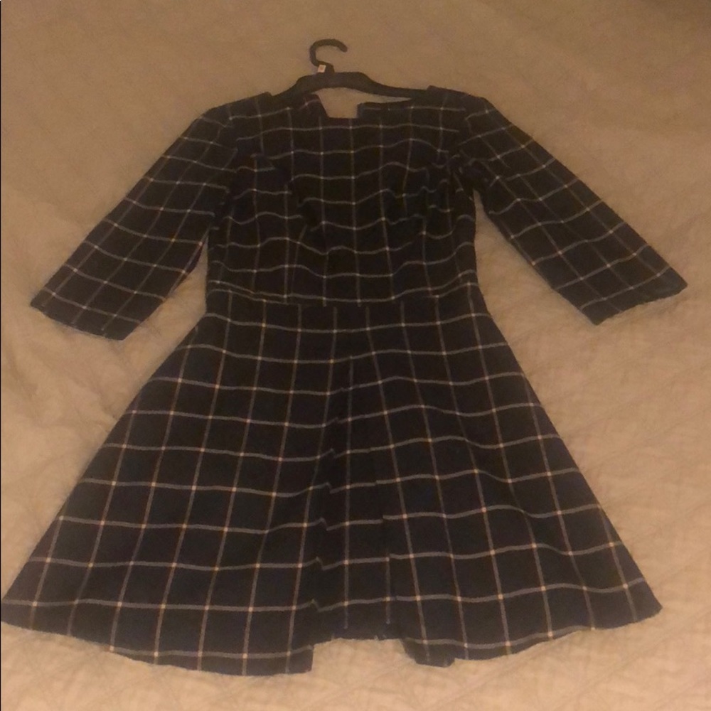 NIFE plaid dress